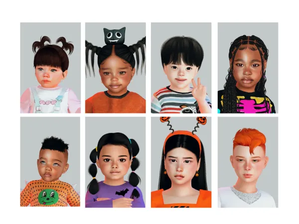 Alpha Sim Dump #55 by DepressedSimmer - The Sims 4 custom content