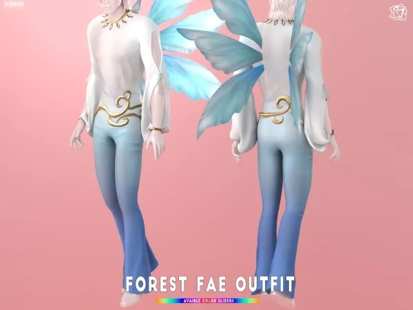 Mix Male Forest Fae brsims by bluerose-sims - The Sims 4 Custom Content