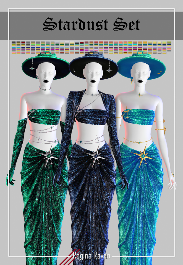 Alpha Stardust Set by simsfinds - The Sims 4 Custom Content
