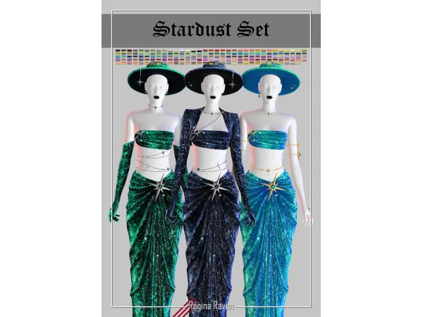 Alpha Stardust Set by regina_raven - The Sims 4 Custom Content