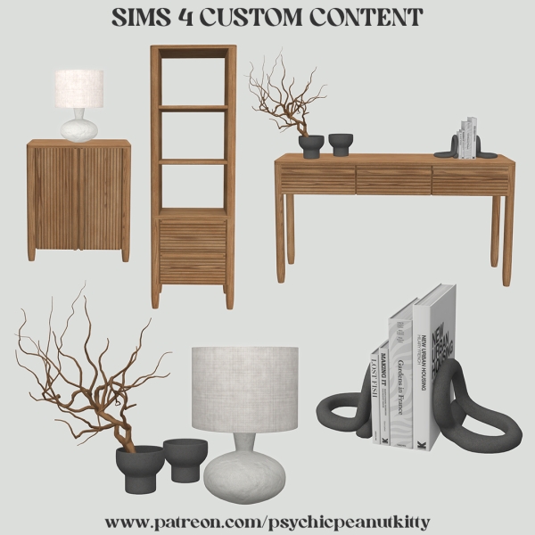 Maxis Match Set 4 by psychicpeanutkitty - The Sims 4 Custom Content