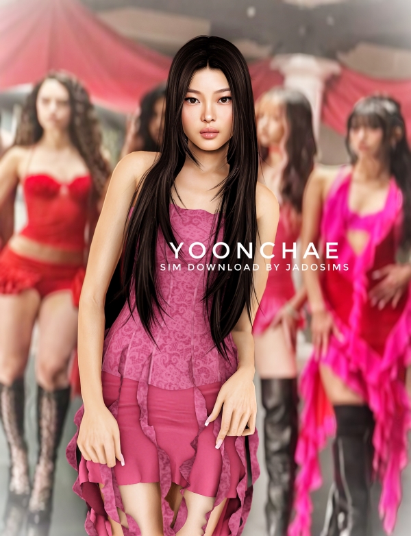 Alpha Yoonchae (Sim Download) by shopwithflynnn - The Sims 4 Custom Content