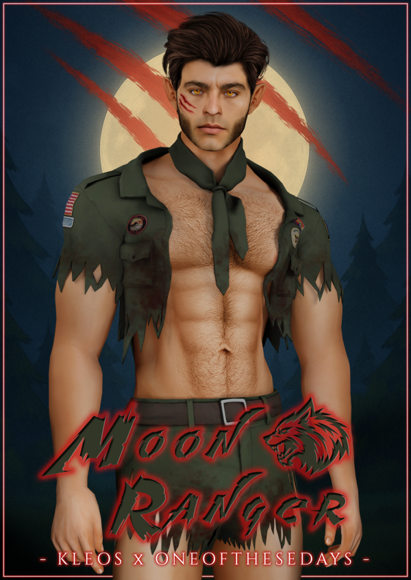 Alpha Moon Ranger Collab [Kleos x OneOfTheseDays] SKIN ( body scars tray files) by oneofthesedays - The Sims 4 Custom Content