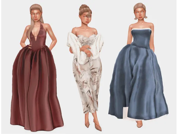 Evening Gala | Sims 4 Lookbooks by boujeesimss