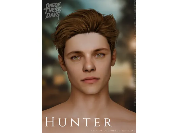 Alpha Hunter SKIN tray files - The Sims 4 Custom Content