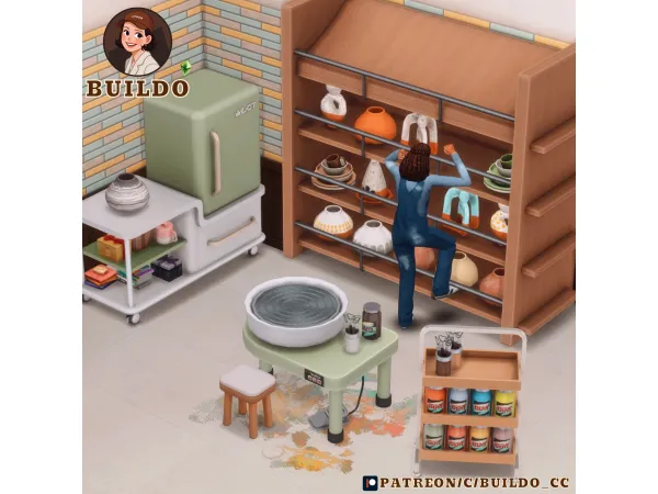 Pottery Set_8CC by Buildo