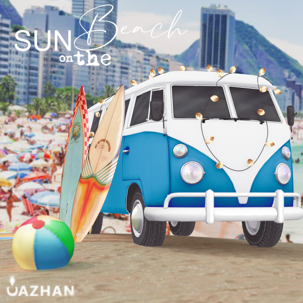 Mix [SUN ON THE BEACH] by simsfinds - The Sims 4 Custom Content