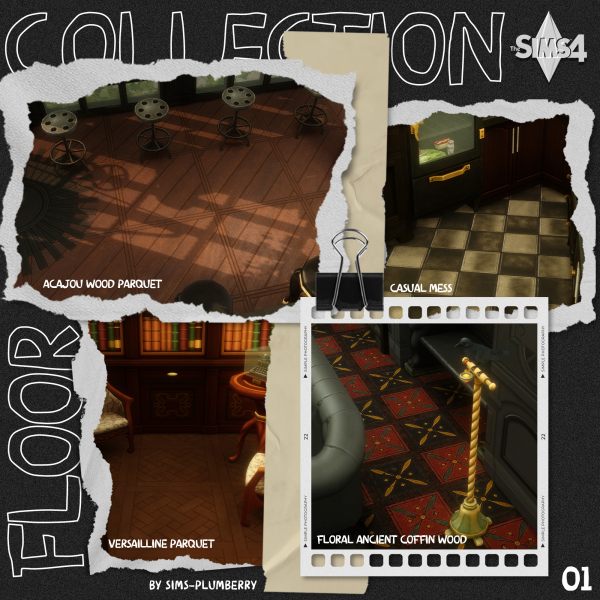Maxis Match Floor Collection1 by simsfinds - The Sims 4 Custom Content