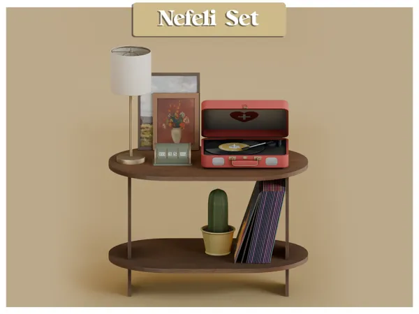 Mix Nefeli Set - The Sims 4 Custom Content