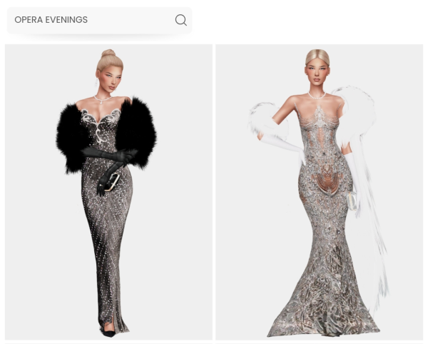 Alpha OPERA EVENINGS by simsfinds - The Sims 4 Custom Content