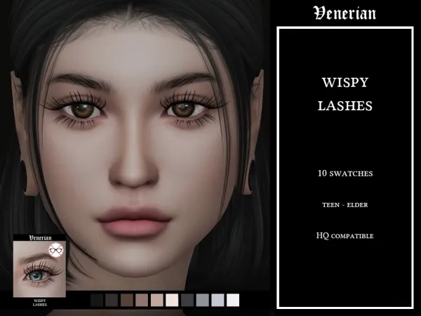 Wispy Lashes by Venerian