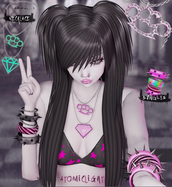 Mix Iconix Jewelry set - The Sims 4 Custom Content