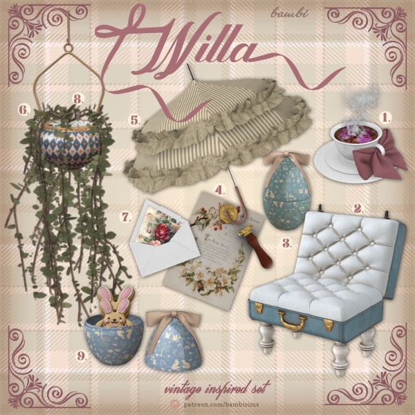 Alpha willa by bambisims - The Sims 4 custom content