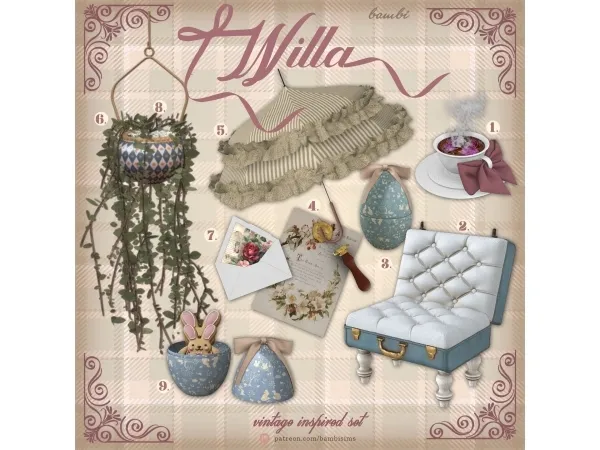 Alpha willa - The Sims 4 custom content