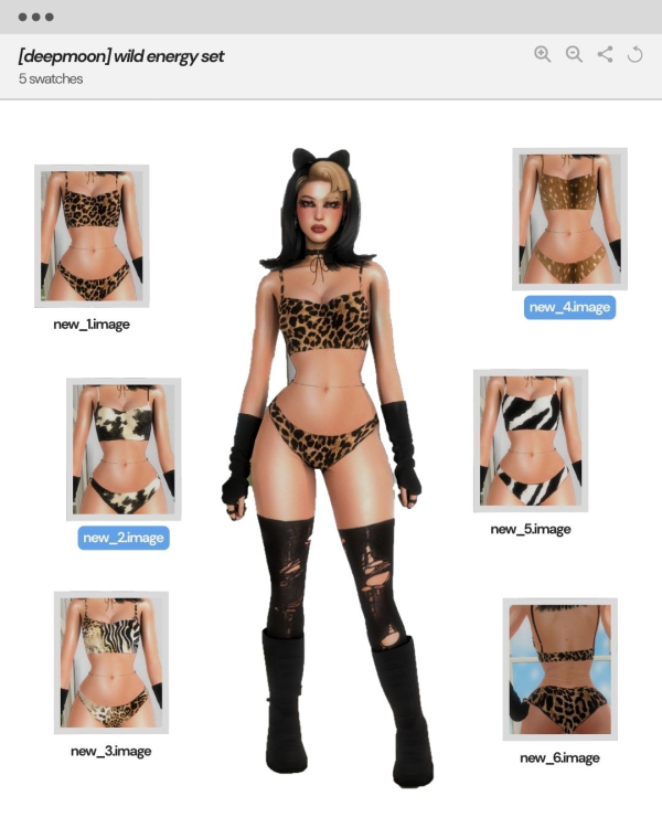 Alpha wild energy set by simsfinds - The Sims 4 Custom Content