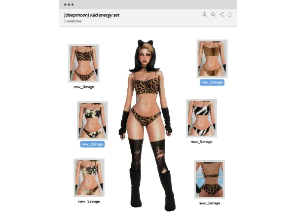 wild energy set  by deepmoon