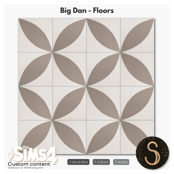 Mix Sims4Luxury Big Dan Floors by simsfinds - The Sims 4 Custom Content