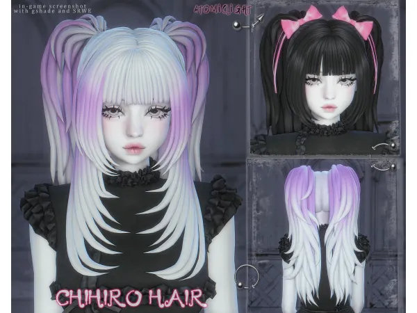 Chihiro hair