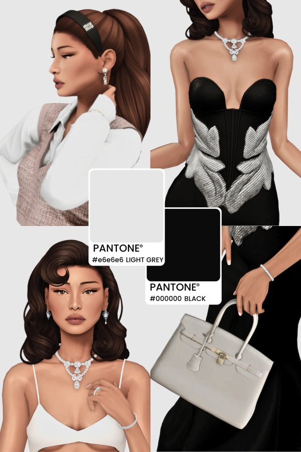 Maxis Match HELENA THURMOND THE SILVER SPOON SOCIETY EDIT Colour Pallete by simsfinds - The Sims 4 Custom Content