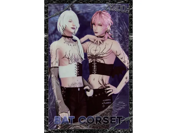 Bat Corset by zynoox