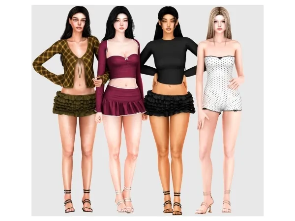 Alpha Summer Temptation Set - The Sims 4 Custom Content