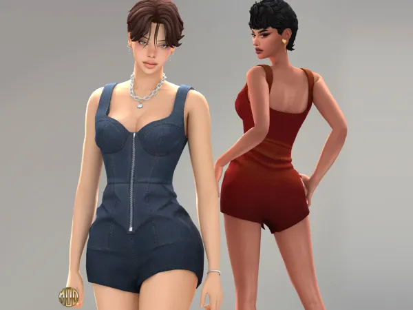 Maxis Match Darcie Jumpsuit - The Sims 4 Custom Content
