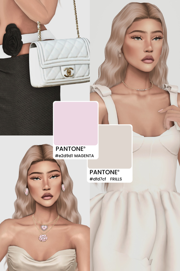 Maxis Match ELLE FAIRCHILD THE SILVER SPOON SOCIETY EDIT by simsfinds - The Sims 4 Custom Content