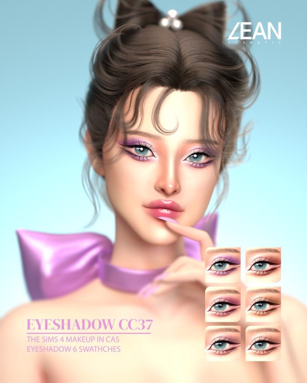 Alpha LEAN EYESHADOW CC37 by simsfinds - The Sims 4 Custom Content
