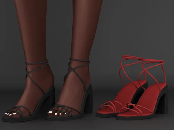 Maxis Match Bonnie High Heels - The Sims 4 Custom Content