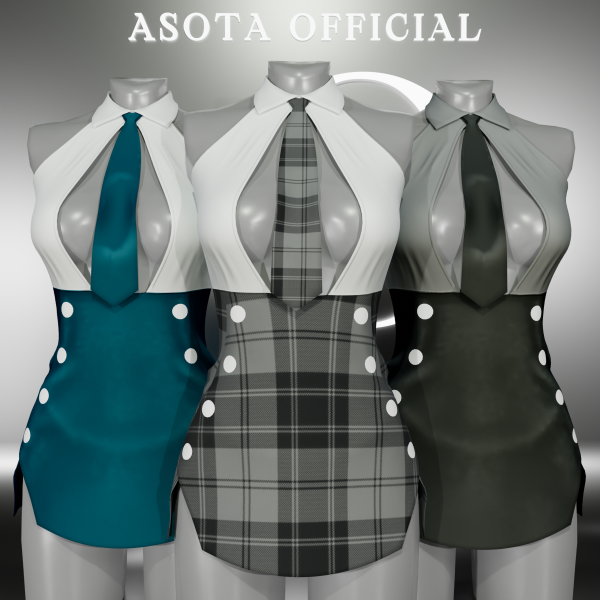 Alpha [ASOTA OFFICIAL] Vio Outfit by asotaofficial - The Sims 4 Custom Content