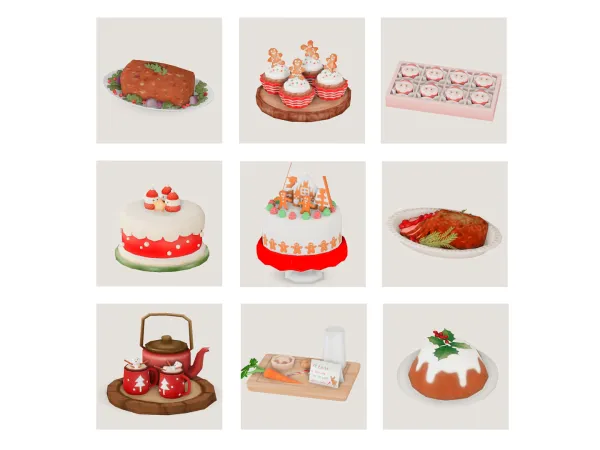 Maxis Match christmas recipe recommendations by christmas recipe recommendations - The Sims 4 Custom Content
