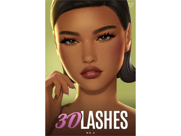 3D Lashes No.5 by TwistedCat