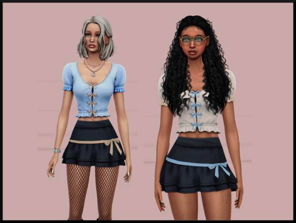 Maxis Match Sweet Allure Outfit by epayne79 - The Sims 4 Custom Content