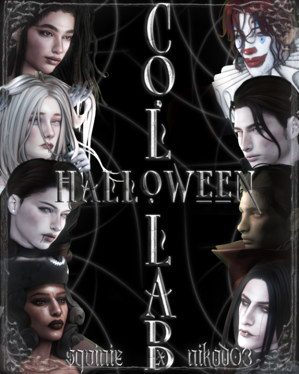 Maxis Match nikod03 x sqvinie halloween collab by nikod03 - The Sims 4 Custom Content