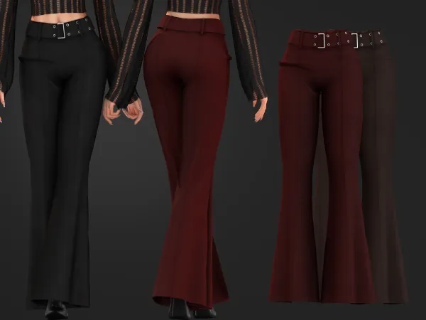 Alpha Cozy Chic Pants by modcollective - The Sims 4 Custom Content
