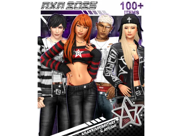 Maxis Match AxA 2025 by aharris00britney - The Sims 4 Custom Content