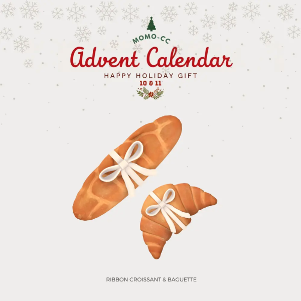 Maxis Match RIBBON BREADS by simsfinds - The Sims 4 Custom Content