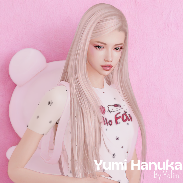 Alpha Yumi Hanuka - The Sims 4 custom content