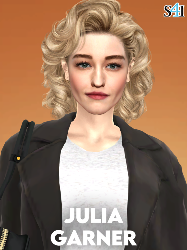 Alpha Sims 4 CAS Julia Garner by sims4imagination - The Sims 4 Custom Content