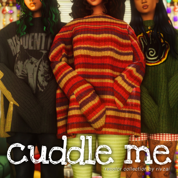 Mix cuddle me a recolor by simsfinds - The Sims 4 Custom Content