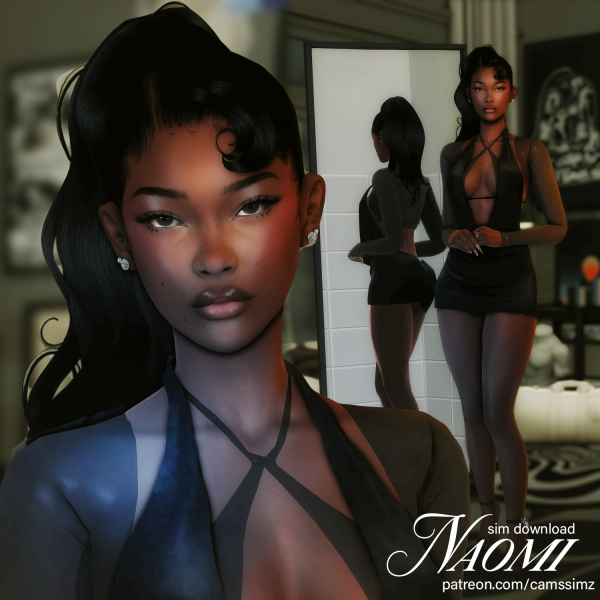 Mix naomi by simsfinds - The Sims 4 Custom Content