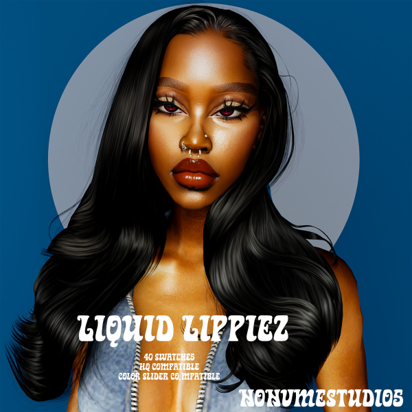 Alpha Liquid Lippiez by simsfinds - The Sims 4 Custom Content