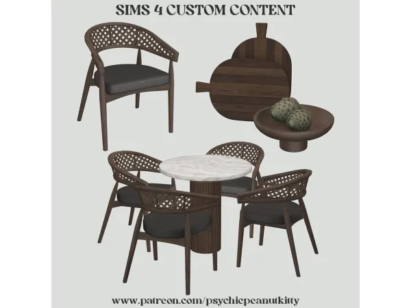 Mix Dining Room - The Sims 4 Custom Content