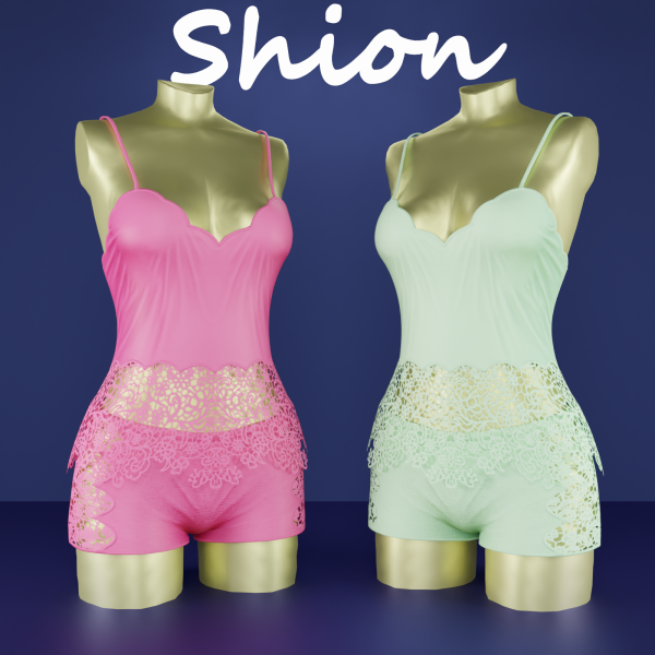 Alpha Shion Sofie SleepWear by shion_sims - The Sims 4 Custom Content