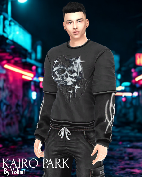 Alpha Kairo Park - The Sims 4 custom content