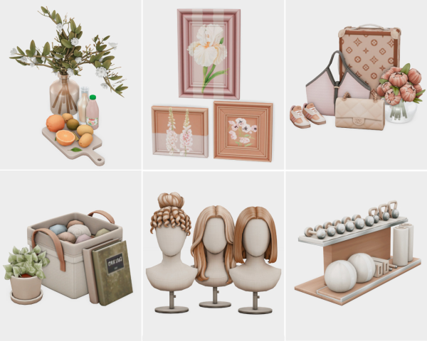 Maxis Match pops of color sims 4 finds by simsfinds - The Sims 4 Custom Content