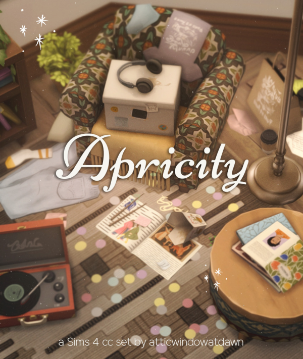 Maxis Match Apricity by simsfinds - The Sims 4 Custom Content