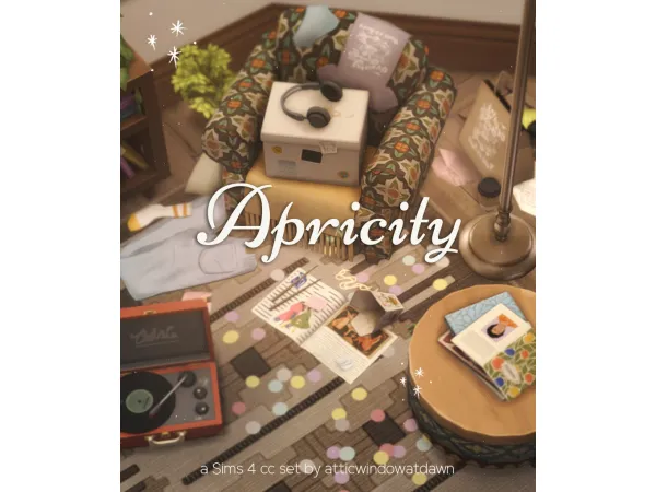 Maxis Match Apricity by atticwindowatdawn - The Sims 4 Custom Content