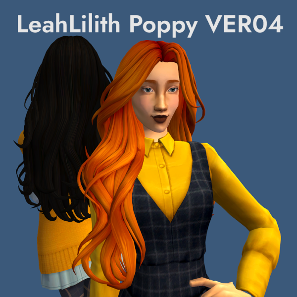 LeahLilith Clay Hair 4t2 Conversions by simsfinds - The Sims 2 Custom Content