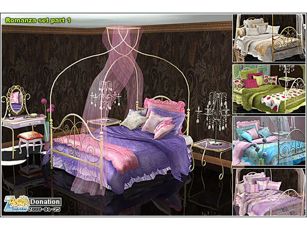Peggy Romanza Bedroom by sims2lostmods - The Sims 2 Custom Content